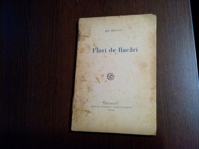 FLORI DE FLACARI - Mia Frollo - Editura Literara a Casei Scoalelor, 1923, 148p. foto
