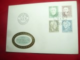 FDC Elvetia 1978 - Personalitati ,cu serie 4 val.