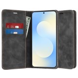 Husa piele Samsung Galaxy S25 FE Asteroid GSM Confy Cover, negru