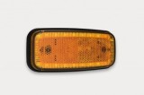 Lampa Pozitie Galbena LED FT-075Z 12-36V, 24 LED, Omologare E9, Compatibilitate EMC, 125x60mm, Durata 50000h