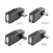 Mini USB Tata la USB Mama Adaptor in Unghi-Tip St&acirc;nga