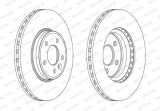 FERODO DDF1663C PREMIER Disc frana