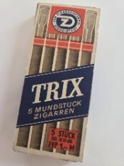 Pachet Tigari Trabuc TRIX DDR (1980) &ndash; Complet, Sigilat, Colectie Ostalgie