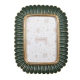 Cumpara ieftin Rama foto masa, perete polirasina aurie verde 17x2x21 cm / 10x15 cm