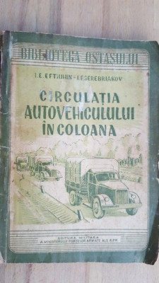 Circulatia autovehiculului in coloana- I.E. Leftiuhin Leserbriakov foto