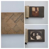 Album foto vechi de familie (13,5 x 20 cm), Contine 14 fotografii, Romania, Europa, 1890-1910