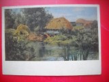 HOPCT 23632 ZI INSORITA- V D POLENOV 1844-1927 -- RUSIA --MUZEE - CP PICTURA --NECIRCULATAMUNTII