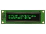 Afișaj OLED Alfanumeric 20x2 Verde 116x37x9.8mm