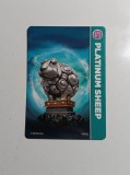 Skylanders Platinum Sheep - card