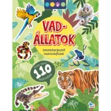 Ismeretterjesztő matric&aacute;sf&uuml;zet - Vad&aacute;llatok - T&ouml;bb mint 110 matric&aacute;val