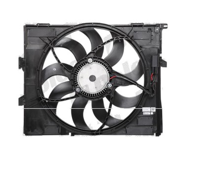 GMV radiator electroventilator BMW Seria 1 F20/F21, 2011-2019, 118i, motor 1.5 T, M140i, motor 3.0 R6 T, benzina, 490 mm; 600 W; 3 pini foto