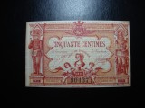 FRANTA 50 CENTIMES 1915 CAMERA DE COMERT POITIERS XF