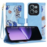 Husa personalizata fete Xiaomi Redmi 15C 4G Asteroid GSM FlipCraft, bleu
