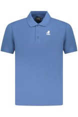 U.S. Grand POLO Tricou polo barbati cu logo brodat, Regular fit, albastru, 2XL