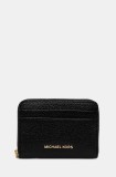 MICHAEL Michael Kors portofel de piele femei, culoarea negru, 32T4GJ6Z5L