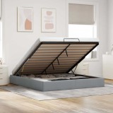 VidaXL Cadru de pat otoman fără saltea Gri deschis 160x200 cm Material