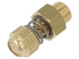 Amortizor de zgomot G 1/8 exterior alamă 28mm