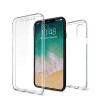 Husa iPhone X Transparenta 360 GloMax TPU, Protectie Full Body, Rezistenta Socuri, Praf, Zgarieturi
