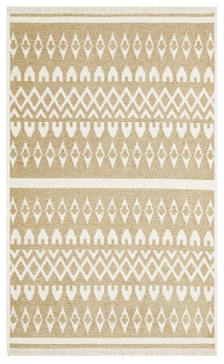Covor de living / dormitor Maze Home MONDO Reversibil, Cream Beige 03 (diverse dimensiuni) foto