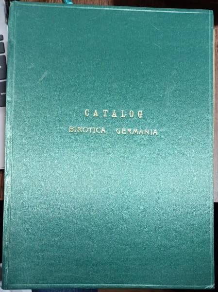 W. Sobbe Cassel: Catalog preturi si prezentare obiecte de artele amatori/birotica (in germana)