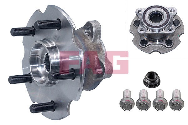 FAG 713 6189 80 Set rulment roata