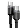 CABLU alimentare si date Baseus Pudding Series, Fast Charging Data Cable pt. smartphone, USB Type-C la USB Type-C 100W