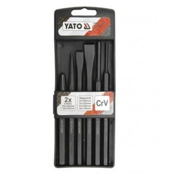 Set 6 dalti de impact pentru beton YATO foto