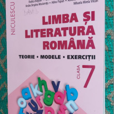 LIMBA SI LITERATURA ROMANA CLASA A 7 A TEORIE MODELE EXERCITII CIOCANIU ,ENE