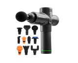 Pistol de masaj cu capete 10 capete interschimbabile, afisaj LCD, MalTec 113856