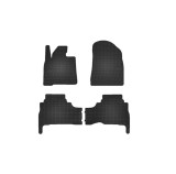 Set covorase auto din cauciuc pentru Toyota Land Cruiser 200 Lift 2015-&amp;gt; prezent, presuri RapidAuto, Negru