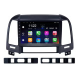 Navigatie Auto Multimedia cu GPS Hyundai Santa Fe 2006 - 2012, 2GB RAM + 32 GB ROM, Display 9 &quot;, Android, Internet, 4G, Aplicatii, Waze, Wi-Fi, USB, B