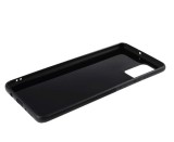Husa pentru Samsung Galaxy A51, MyStyle Perfect Fit cu insertii de carbon, negru
