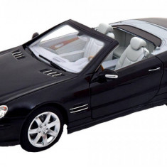 Macheta auto Mercedes-Benz SL 500 2003 negru, 1:18 Norev