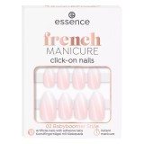 Unghii false French Manicure Click-On, 02 Babyboomer Style, 12 bucati, Essence