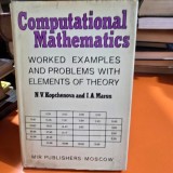 COMPUTATIONAL MATHEMATICS - V.V. KOPCENOVA (EDITIE IN LIMBA ENGLEZA)