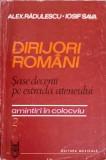 DIRIJORI ROMANI. SASE DECENII PE ESTRADA ATENEULUI. AMINTIRI IN COLOCVIU VOL.2-ALEX. RADULESCU, IOSIF SAVA-225491