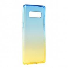 Husa Pentru SAMSUNG Galaxy Note 8 - Gradient TSS, Albastru/Auriu