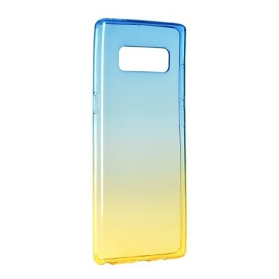 Husa Pentru SAMSUNG Galaxy Note 8 - Gradient TSS, Albastru/Auriu foto