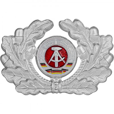 Emblema Militara GRENZTRUPPEN Coifura Argintie RDG - Surplus Militar foto