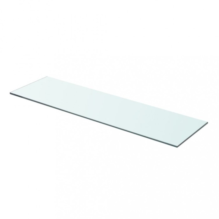 vidaXL Raft din sticlă transparentă, 70 x 20 cm 243829