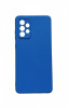 Husa telefon compatibila cu Samsung Galaxy A72, A72 5G, Albastru, Cu interior de catifea, 241HT, Silicon, Carcasa