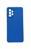 Cumpara ieftin Husa telefon compatibila cu Samsung Galaxy A72, A72 5G, Albastru, Cu interior de catifea, 241HT, Silicon, Carcasa