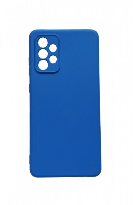Husa telefon compatibila cu Samsung Galaxy A72, A72 5G, Albastru, Cu interior de catifea, 241HT foto