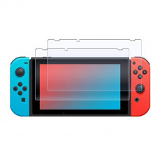 Folie sticla transparenta Case friendly Spigen GLAS.tR SLIM Nintendo Switch 2-Pack foto