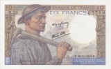 FRANTA 10 francs 26-11-1942 XF+++!!!