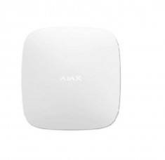 Centrala alarma wireless AJAX Hub2 - alb, 2xSIM 4G/3G/2G, Ethernet - AJAX; Dispozitive conectate: 100, Utilizatori: 50, Incaperi: 50, Partitii: 9, Vid foto