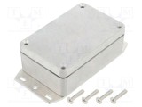 Carcasă universală HAMMOND 65mm X 98mm Y 34mm Z cu lame de fixare