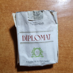 pachet tigari de colectie - diplomat - din anii '60 - '70 - nu contine tigari
