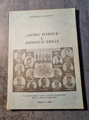 Agenda istorica a poporului roman Alexandru Ioachimescu foto