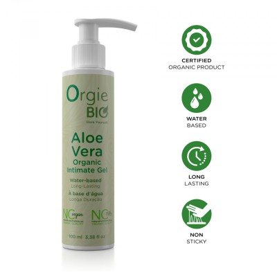 Lubrifiant Orgie Bio Aloe Vera 100ml foto